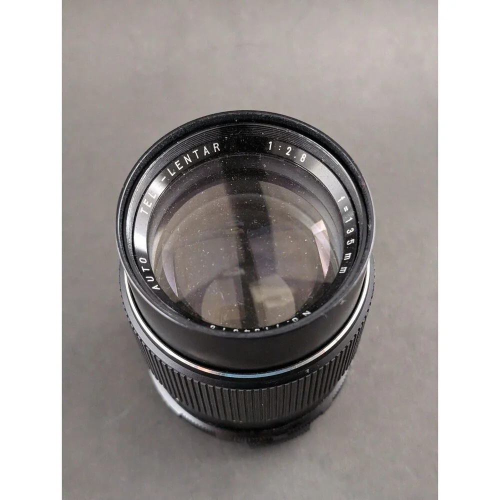 Vintage Lentar 135mm f/2.8 prime Preset lens Pentax m42 screw mount Portrait Fas